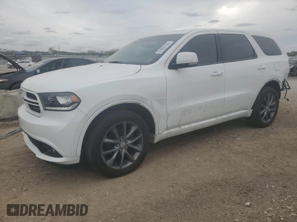 2017 Dodge Durango GT with VIN 1C4RDJDG0HC870446, listed as a Copart auction lot 51835135 with 147,059 mi miles and Salvage title. Bid and sale history available at DreamBid. Image 1.