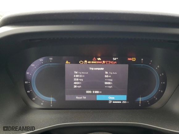 2023 Volvo XC40 Plus Bright Theme with VIN YV4L12UN6P2056841, listed as a Copart auction lot 49715405 with 6,969 mi miles and Salvage Title. Bid and sale history available at carsss.com. Image 9.