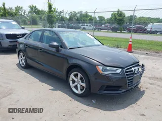 2015 Audi A3 Premium with VIN WAUBFGFF0F1012368, listed as a IAAI auction lot 42479221 with 65,410 mi miles and . Bid and sale history available at DreamBid. Image 1.