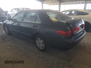 2005 Honda Accord LX with VIN JHMCM56495C007722, listed as a Copart auction lot 65002375 with 283,284 mi miles and Salvage title. Bid and sale history available at DreamBid. Image 2.
