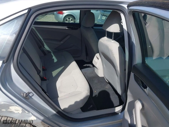 2016 Volkswagen Passat 1.8T S with VIN 1VWAS7A3XGC033240, listed as a IAAI auction lot 41852211 with 93,608 mi miles. Bid and sale history available at carsss.com. Image 8.