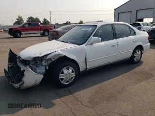 2000 Honda Civic EX with VIN JHMEJ864XYS001683, listed as a Copart auction lot 70066364 with 200,858 mi miles and Salvage Title. Bid and sale history available at carsss.com. Image 1.