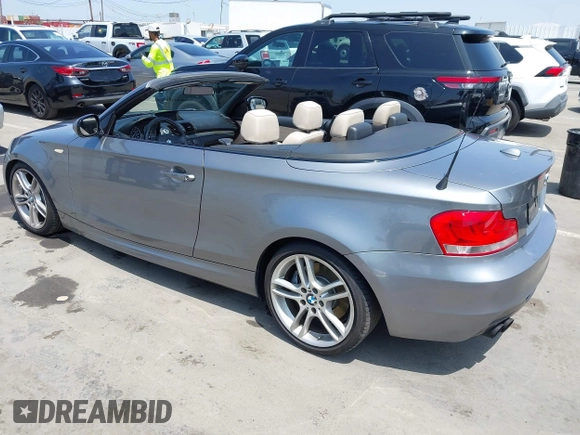 2012 BMW 1 Series 135i with VIN WBAUN7C58CVM26705, listed as a IAAI auction lot 42505448 with 72,336 mi miles and . Bid and sale history available at DreamBid. Image 3.