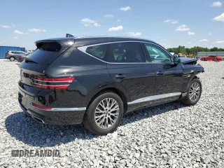 2022 Genesis GV80 with VIN KMUHB4SB4NU098028, listed as a Copart auction lot 52286015 with 26,006 mi miles and Non Repairable. Bid and sale history available at DreamBid. Image 3.