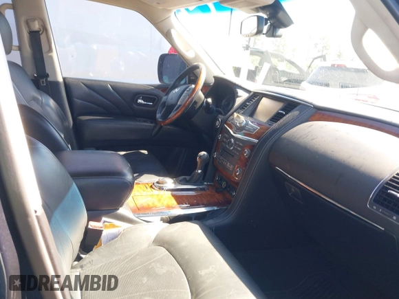 2017 Infiniti QX80 with VIN JN8AZ2NC9H9431960, listed as a IAAI auction lot 41725582 with Not provided miles and . Bid and sale history available at DreamBid. Image 5.