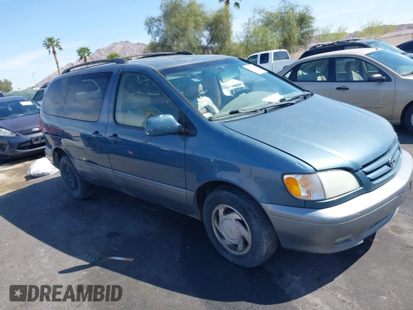 2001 Toyota Sienna LE with VIN 4T3ZF13C71U395907, listed as a IAAI auction lot 41935693 with 227,543 mi miles. Bid and sale history available at carsss.com. Image 13.