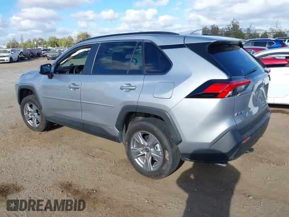 2023 Toyota RAV4 Hybrid LE with VIN 4T3MWRFV1PU085508, listed as a IAAI auction lot 40348139 with 16,535 mi miles. Bid and sale history available at carsss.com. Image 3.
