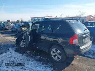 2013 Jeep Compass Latitude with VIN 1C4NJDEB6DD207706, listed as a IAAI auction lot 41541618 with 0 mi miles. Bid and sale history available at carsss.com. Image 3.