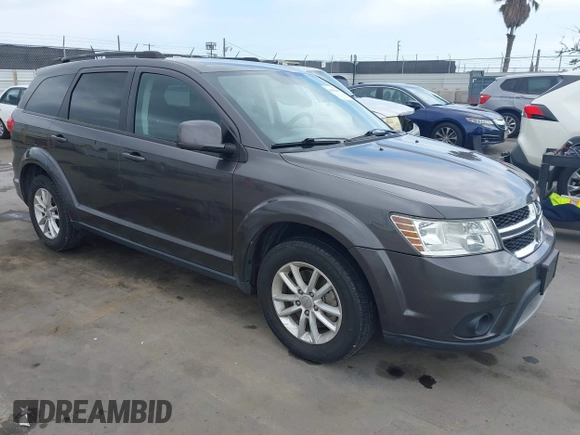 2017 Dodge Journey SXT with VIN 3C4PDCBG3HT618930, listed as a IAAI auction lot 41956400 with 106,185 mi miles and . Bid and sale history available at carsss.com. Image 1.