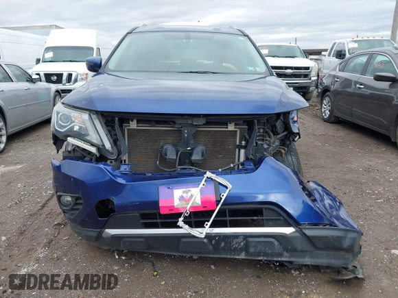 2018 Nissan Pathfinder SV with VIN 5N1DR2MM4JC625898, listed as a IAAI auction lot 41732504 with 118,778 mi miles and . Bid and sale history available at DreamBid. Image 12.