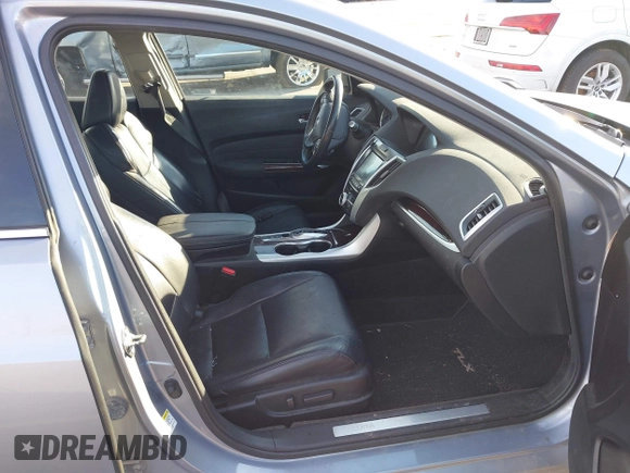 2015 Acura TLX V6 Tech with VIN 19UUB2F51FA017999, listed as a IAAI auction lot 41451757 with 123,619 mi miles. Bid and sale history available at carsss.com. Image 5.