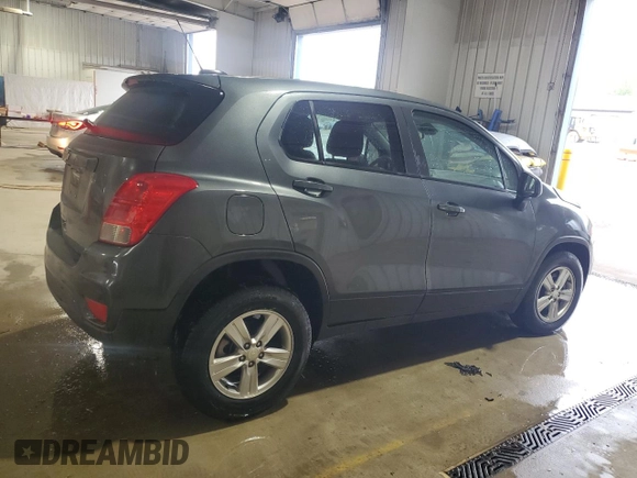 2019 Chevrolet Trax LS with VIN 3GNCJNSB2KL402153, listed as a Copart auction lot 54416695 with 41,249 mi miles and Salvage Title. Bid and sale history available at DreamBid. Image 3.