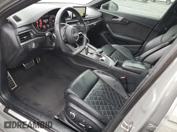2019 Audi S4 Premium Plus with VIN WAUB4AF41KA074437, listed as a Copart auction lot 44713143 with 35,370 mi miles. Bid and sale history available at carsss.com. Image 7.