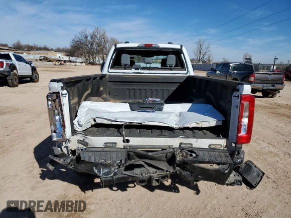 2023 Ford F-250 XL with VIN 1FT7W2BT1PEC41997, listed as a Copart auction lot 43519725 with 50,496 mi miles and Salvage Title. Bid and sale history available at DreamBid. Image 6.