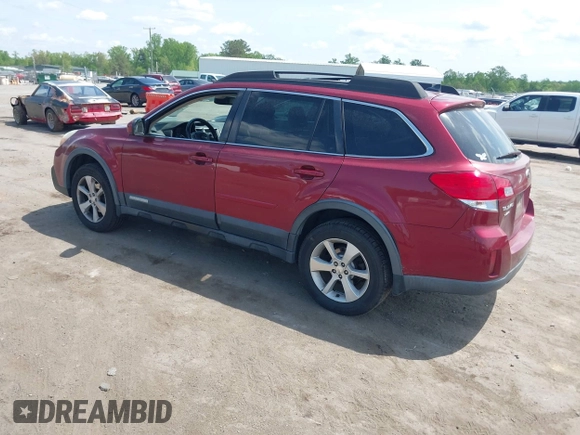 2014 Subaru Outback 2.5i Limited with VIN 4S4BRCNC7E3311039, listed as a IAAI auction lot 42102365 with 187,861 mi miles. Bid and sale history available at carsss.com. Image 3.