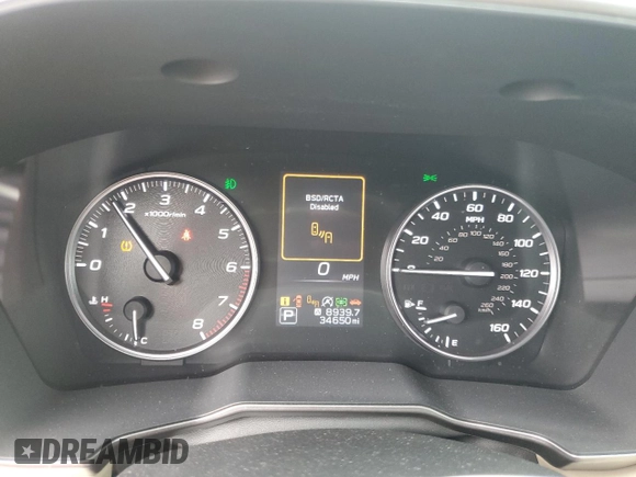 2020 Subaru Outback Limited z VIN 4S4BTANC9L3155864, wystawiony jako Copart lot #64608445 z przebiegiem 34 650 mil mil oraz Szkoda całkowita • Salvage title. Historia ofert i sprzedaży dostępna na DreamBid. Obrazek 9.