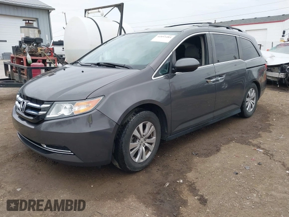 2015 Honda Odyssey EX z VIN 5FNRL5H45FB089268, wystawiony jako IAAI lot #41893484 z przebiegiem 117 402 mil mil oraz . Historia ofert i sprzedaży dostępna na DreamBid. Obrazek 17.