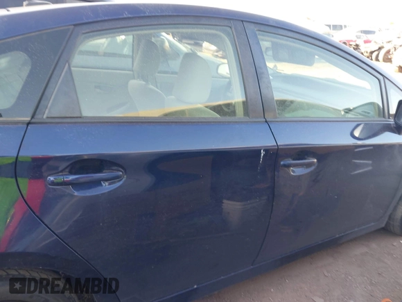 2013 Toyota Prius One with VIN JTDKN3DU1D0350459, listed as a IAAI auction lot 41982187 with 267,002 mi miles. Bid and sale history available at carsss.com. Image 13.