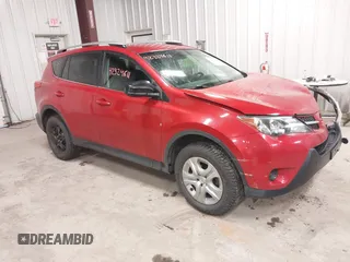 2015 Toyota RAV4 LE with VIN 2T3BFREV4FW300404, listed as a IAAI auction lot 42324611 with 114,593 mi miles and . Bid and sale history available at DreamBid. Image 1.