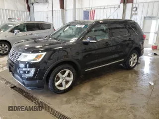 2017 Ford Explorer XLT with VIN 1FM5K8DH7HGA10098, listed as a Copart auction lot 58088435 with 95,344 mi miles and Clean title. Bid and sale history available at DreamBid. Image 1.