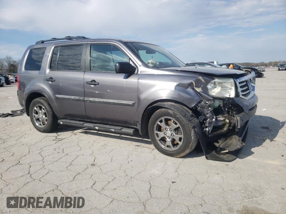 2015 Honda Pilot LX with VIN 5FNYF3H20FB016136, listed as a Copart auction lot 50865055 with 111,069 mi miles and Clean Title. Bid and sale history available at carsss.com. Image 4.