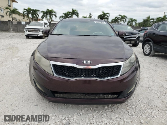 2013 Kia Optima LX with VIN 5XXGM4A76DG139737, listed as a Copart auction lot 80865254 with 141,848 mi miles and Clean Title. Bid and sale history available at DreamBid. Image 5.