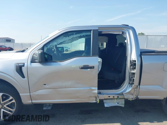 2022 Ford F-150 XL with VIN 1FTEX1EP3NFA65331, listed as a IAAI auction lot 42601392 with 21,187 mi miles and . Bid and sale history available at DreamBid. Image 15.
