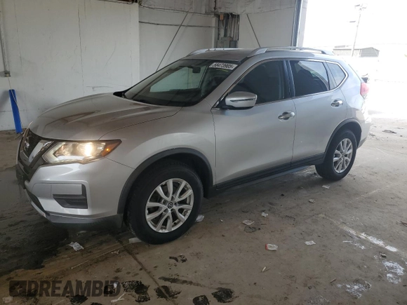 2017 Nissan Rogue S with VIN KNMAT2MV3HP531788, listed as a Copart auction lot 58473905 with 95,700 mi miles and Salvage title. Bid and sale history available at DreamBid. Image 1.