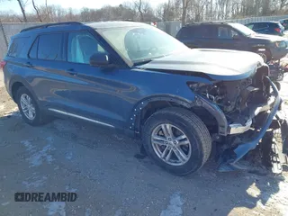2021 Ford Explorer XLT z VIN 1FMSK8DH4MGB22676, wystawiony jako IAAI lot #41413548 z przebiegiem 41 287 mil mil oraz . Historia ofert i sprzedaży dostępna na DreamBid. Obrazek 1.