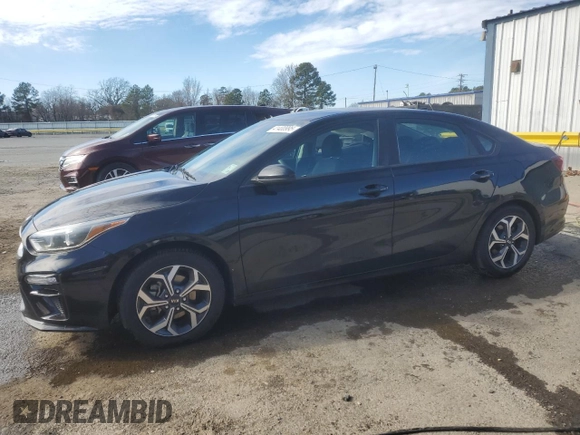 2019 Kia Forte LXS with VIN 3KPF24AD1KE008969, listed as a Copart auction lot 41400995 with 166,241 mi miles and Salvage Title. Bid and sale history available at carsss.com. Image 1.