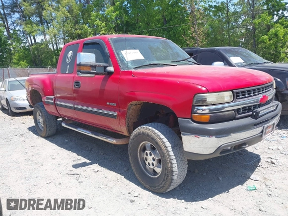 2001 Chevrolet Silverado 1500 LS with VIN 2GCEK19T911192933, listed as a IAAI auction lot 42071957 with 184,435 mi miles and . Bid and sale history available at DreamBid. Image 1.