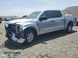 2023 Ford F-150 XL with VIN 1FTEW1C80PFA33826, listed as a Copart auction lot 60225555 with 47,991 mi miles and Clean title. Bid and sale history available at DreamBid. Image 1.