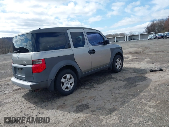 2003 Honda Element EX with VIN 5J6YH28573L016720, listed as a IAAI auction lot 41941299 with 251,436 mi miles and . Bid and sale history available at DreamBid. Image 4.