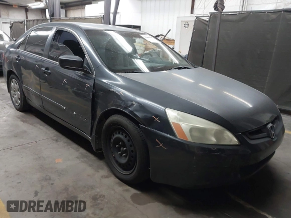 2003 Honda Accord LX z VIN 1HGCM66313A077241, wystawiony jako IAAI lot #41868347 z przebiegiem 252 512 mil mil oraz . Historia ofert i sprzedaży dostępna na DreamBid. Obrazek 1.
