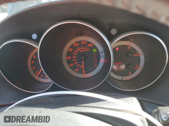 2007 Mazda 3 S Sport with VIN JM1BK144671708098, listed as a Copart auction lot 46688725 with 143,968 mi miles and Salvage Title. Bid and sale history available at DreamBid. Image 9.