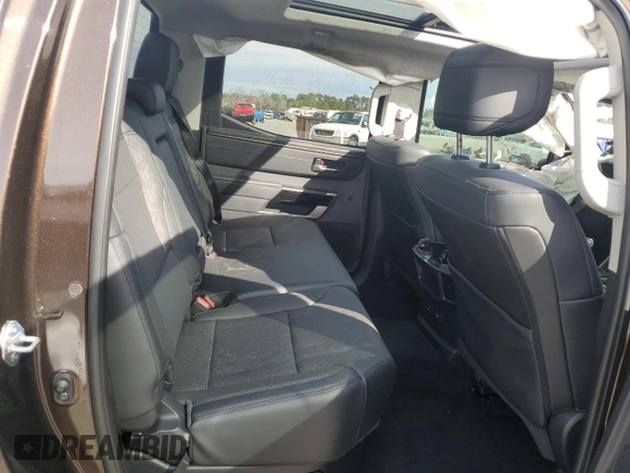 2024 Toyota Tundra Limited Hybrid with VIN 5TFWC5DB8RX040633, listed as a Copart auction lot 41972855 with 26,444 mi miles and Non repairable. Bid and sale history available at DreamBid. Image 10.