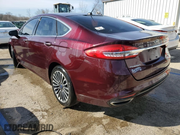 2017 Ford Fusion SE with VIN 3FA6P0H9XHR199696, listed as a Copart auction lot 49957275 with 139,677 mi miles and Salvage Title. Bid and sale history available at DreamBid. Image 2.