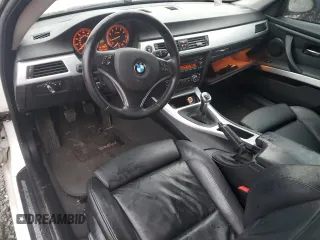 2009 BMW 3 Series 328i with VIN WBAWV13539PG07457, listed as a Copart auction lot 80761734 with 133,384 mi miles and Salvage Title. Bid and sale history available at carsss.com. Image 8.