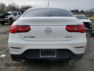 2018 Mercedes-Benz GLC with VIN WDC0J4KB4JF408609, listed as a Copart auction lot 43330065 with 11,870 mi miles and Salvage Title. Bid and sale history available at carsss.com. Image 6.