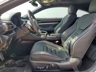 2015 Lexus RC 350 F Sport with VIN JTHHE5BC8F5002355, listed as a Copart auction lot 56369295 with 72,620 mi miles and Salvage title. Bid and sale history available at DreamBid. Image 7.