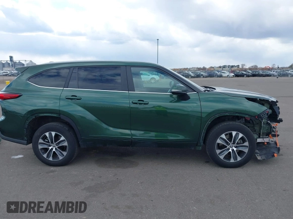2023 Toyota Highlander L with VIN 5TDKDRBH7PS500510, listed as a IAAI auction lot 41859076 with 26,792 mi miles and . Bid and sale history available at DreamBid. Image 14.