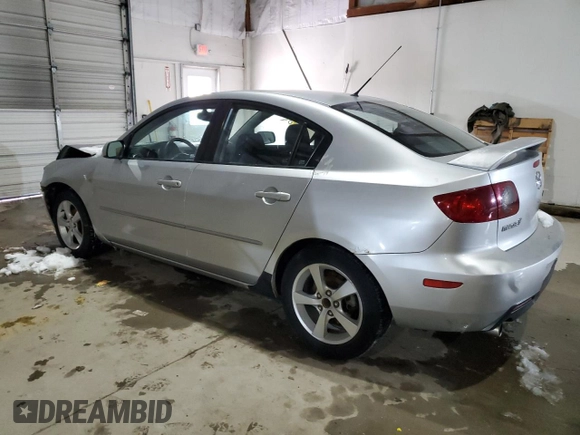 2006 Mazda 3 i Touring with VIN JM1BK32F261400618, listed as a Copart auction lot 46301165 with 177,837 mi miles and Salvage Title. Bid and sale history available at DreamBid. Image 2.