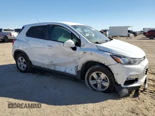 2021 Chevrolet Trax LS with VIN KL7CJNSM5MB368236, listed as a Copart auction lot 46811295 with 47,502 mi miles and Salvage Title. Bid and sale history available at carsss.com. Image 4.