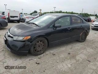 2006 Honda Civic LX with VIN 1HGFA16566L115470, listed as a Copart auction lot 60892725 with 277,007 mi miles and Salvage title. Bid and sale history available at DreamBid. Image 1.