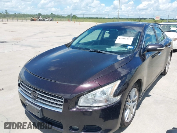 2011 Nissan Maxima SV with VIN 1N4AA5AP5BC855939, listed as a IAAI auction lot 42600437 with 211,716 mi miles and . Bid and sale history available at DreamBid. Image 6.
