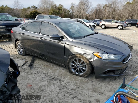 2017 Ford Fusion SE with VIN 3FA6P0HD2HR290613, listed as a Copart auction lot 45880655 with 133,583 mi miles and Clean Title. Bid and sale history available at carsss.com. Image 4.
