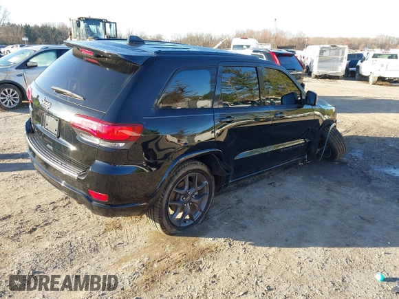 2021 Jeep Grand Cherokee Limited z VIN 1C4RJFBG8MC536748, wystawiony jako IAAI lot #41820268 z przebiegiem 49 882 mil mil oraz . Historia ofert i sprzedaży dostępna na DreamBid. Obrazek 4.