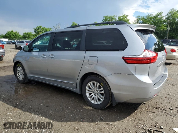 2017 Toyota Sienna XLE Auto Access Seat with VIN 5TDYZ3DCXHS794013, listed as a Copart auction lot 60815065 with 178,562 mi miles and Salvage title. Bid and sale history available at DreamBid. Image 2.