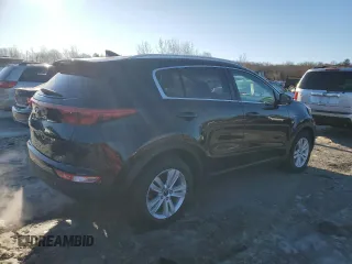 2017 Kia Sportage LX with VIN KNDPMCAC7H7085550, listed as a Copart auction lot 45225855 with 96,365 mi miles and Clean Title. Bid and sale history available at carsss.com. Image 3.