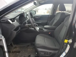 2022 Toyota RAV4 XLE with VIN 2T3P1RFV6NC276870, listed as a Copart auction lot 50611735 with 52,614 mi miles and Salvage Title. Bid and sale history available at carsss.com. Image 7.